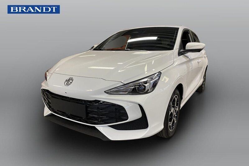 Vit Ny 2024 MG MG3 Luxury Halvkombi | 269 900 kr (Marknadspris) - Bild 1/4