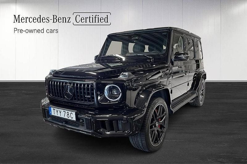 Begagnad Mercedes G63 AMG AMG 585 HK (430 kW) 2025 Svart SUV