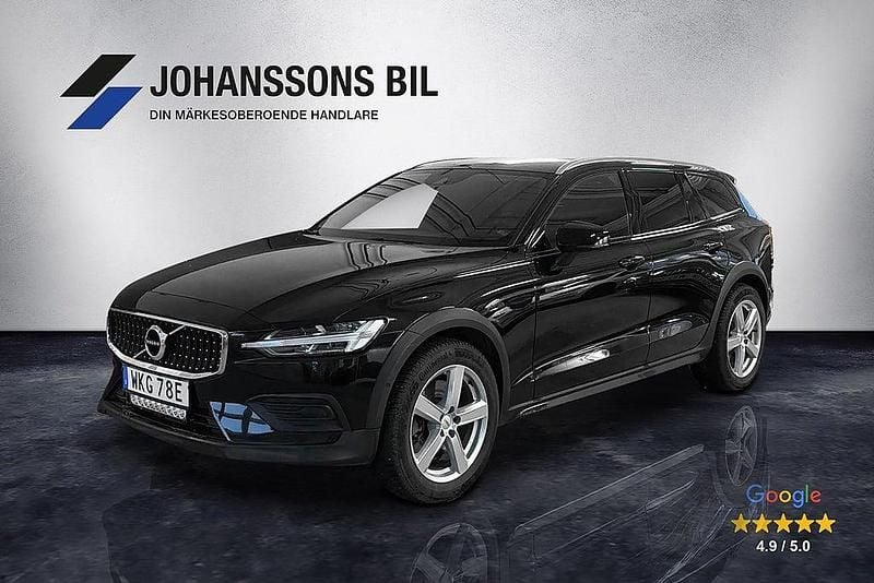 Begagnad Volvo V60 CC 197 HK (144 kW) 2021 Svart Kombi