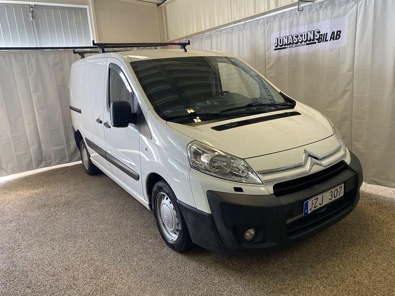 Vit Begagnad 2010 Citroën Jumpy Minibuss | 59 000 kr (Dyr) - Bild 1/4