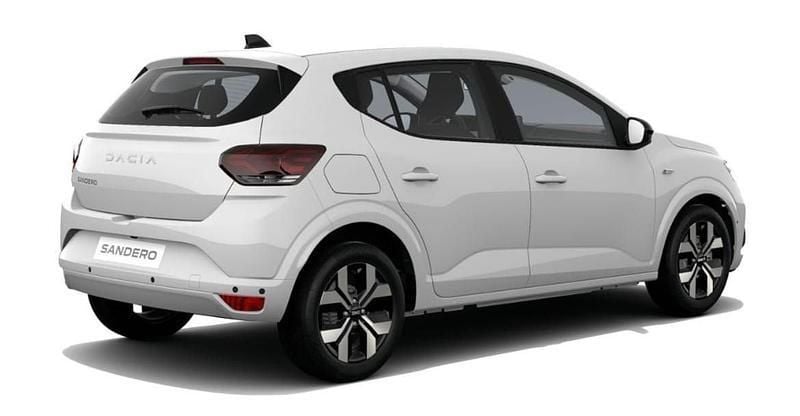 Vit Ny 2025 Dacia Sandero Expression Halvkombi | 222 900 kr (Marknadspris) - Bild 1/4