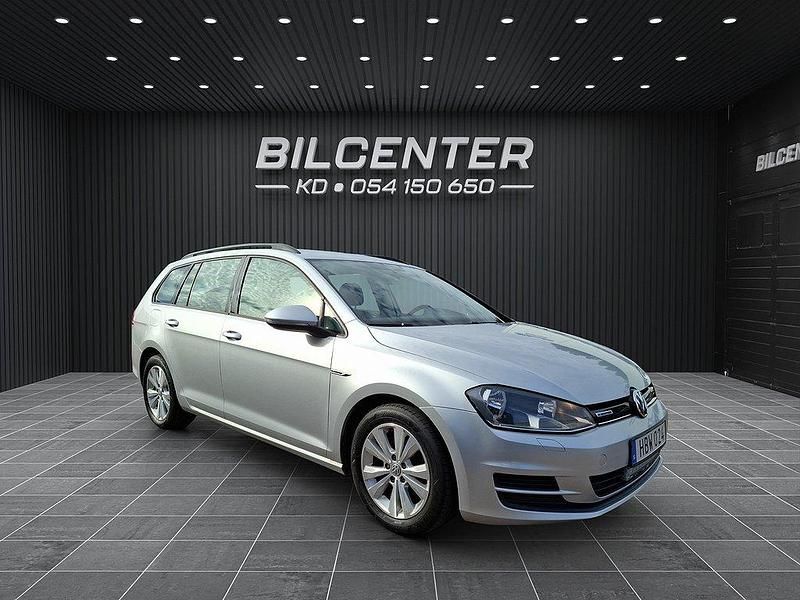 Begagnad VW Golf VII 111 HK (81 kW) 2015 Silver Kombi