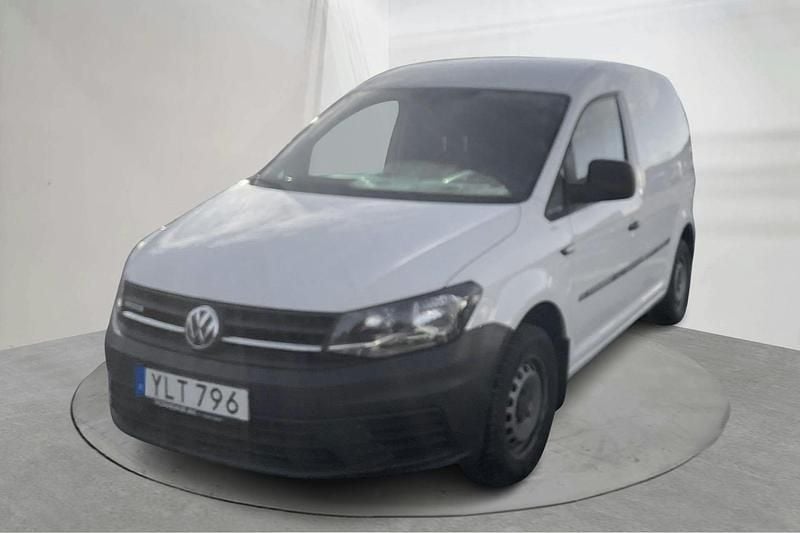 Vit Begagnad 2017 VW Caddy Minibuss | 99 000 kr (Bra pris) - Bild 1/4