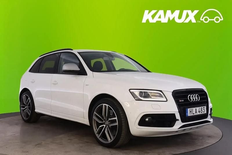 Vit Begagnad 2014 Audi SQ5 SUV | 209 800 kr (Marknadspris) - Bild 1/4