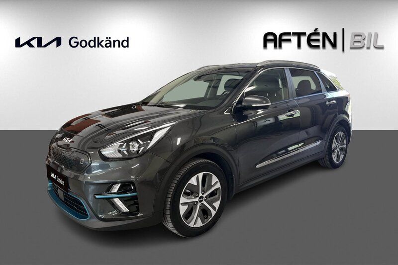 Grå Begagnad 2022 Kia e-Niro Advance SUV | 279 898 kr (Marknadspris) - Bild 1/4