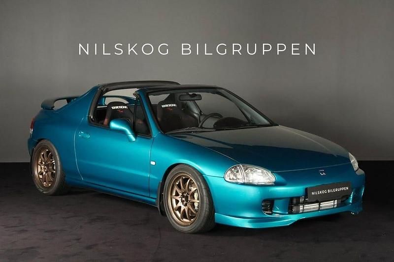 Begagnad Honda CR-X 500 HK (367 kW) 1995 Blå metallic Sportkupé