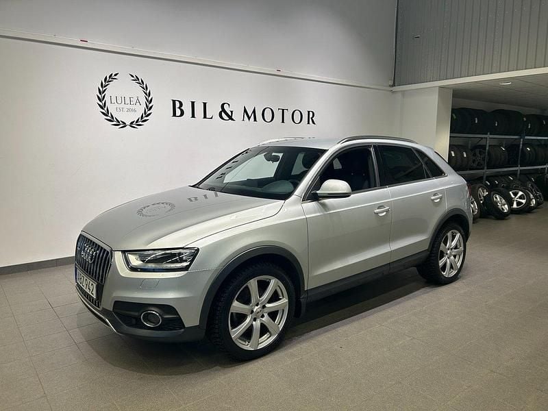 Silver Begagnad 2013 Audi Q3 SUV | 109 900 kr (Marknadspris) - Bild 1/4