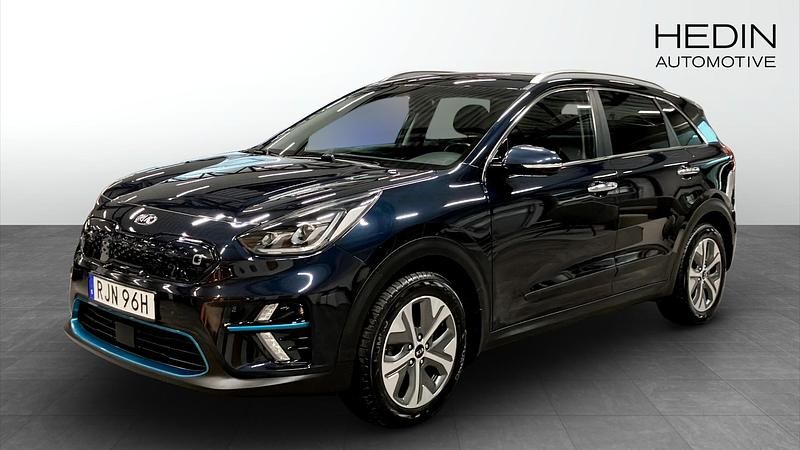 Begagnad Kia e-Niro Advance 150 kW (204 HK) 2019 Blå SUV