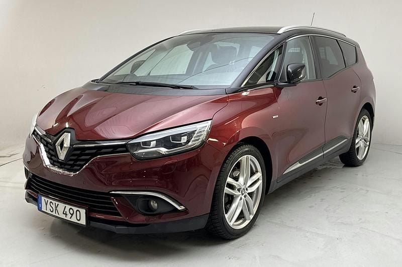 Mörkröd Begagnad 2018 Renault Grand Scénic IV Bose Edition Minibuss | 132 000 kr (Superpris) - Bild 1/4