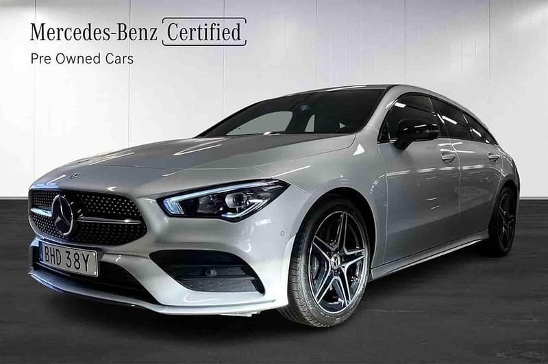 Silver Begagnad 2023 Mercedes CLA200 Shooting Brake Kombi | 324 000 kr - Bild 1/1