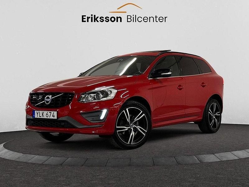 Röd Begagnad 2017 Volvo XC60 R-Design SUV | 174 900 kr (Bra pris) - Bild 1/4