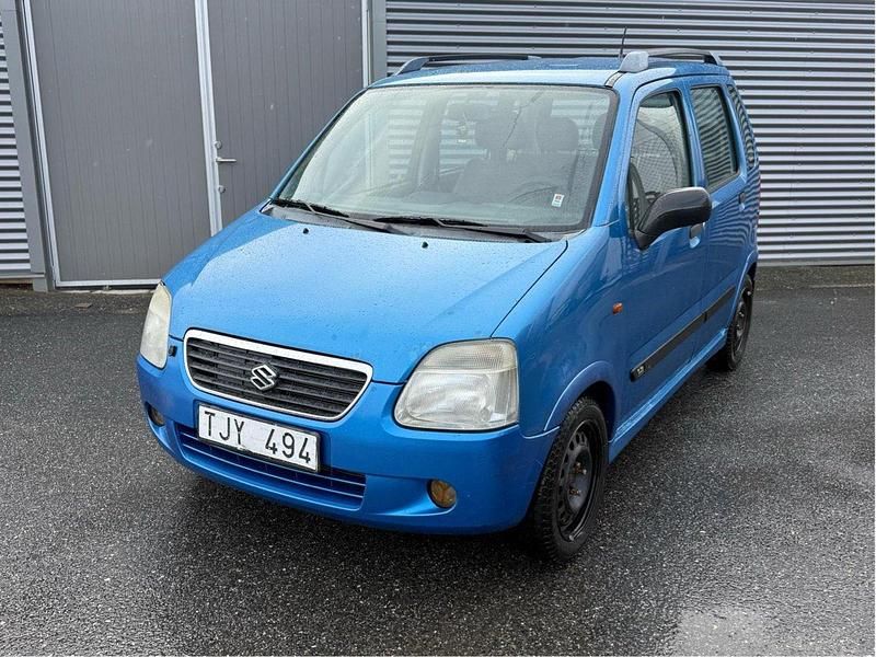 Blå Begagnad 2002 Suzuki Wagon R+ Kombi | 14 000 kr - Bild 1/4