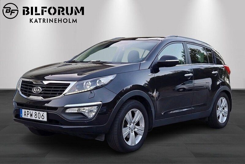Svart Begagnad 2011 Kia Sportage SUV | 109 900 kr (Lite dyr) - Bild 1/4