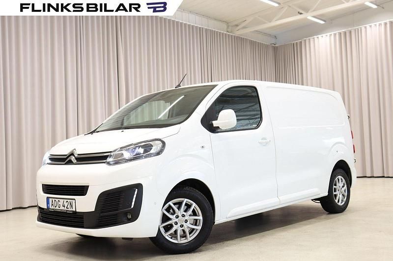 Vit Begagnad 2021 Citroën Jumpy Minibuss | 199 900 kr (Superpris) - Bild 1/4