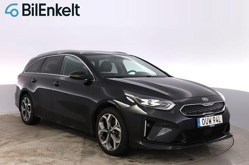 Svart Begagnad 2021 Kia Ceed Sportswagon Advance Kombi | 218 900 kr (Bra pris) - Bild 1/4