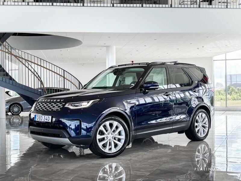 Blå Begagnad 2021 Land Rover Discovery 5 SUV | 529 000 kr (Dyr) - Bild 1/4