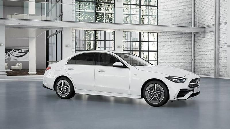 Vit Ny 2025 Mercedes C300 Sedan | 661 250 kr - Bild 1/2