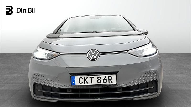 Begagnad VW ID.3 Pro Performance 150 kW (204 HK) 2023 Grå Halvkombi