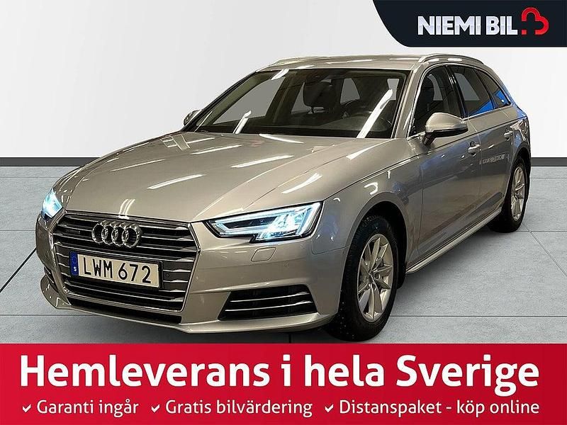 Silver Begagnad 2017 Audi A4 Kombi | 239 900 kr (Marknadspris) - Bild 1/3