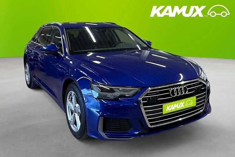 Begagnad Audi A6 S-Line 299 HK (219 kW) 2023 Blå Kombi