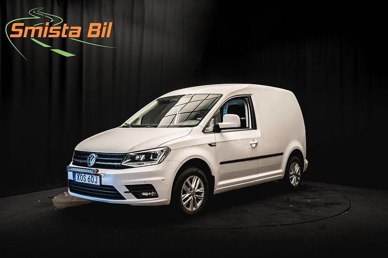 Vit Begagnad 2020 VW Caddy Minibuss | 134 900 kr (Dyr) - Bild 1/3