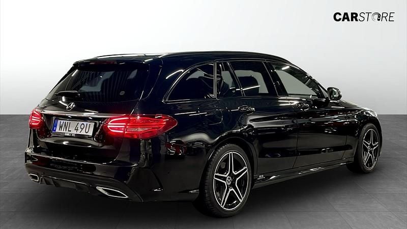 Begagnad Mercedes C200 AMG 160 HK (117 kW) 2020 Svart Kombi