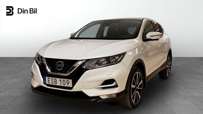 Vit Begagnad 2018 Nissan Qashqai SUV | 169 900 kr (Marknadspris) - Bild 1/4