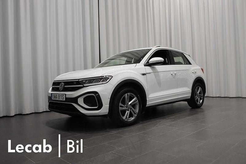 Begagnad VW T-Roc R-line 150 HK (110 kW) 2024 Pure white SUV