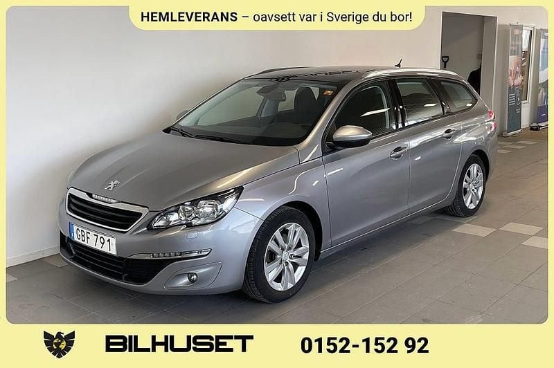 Begagnad Peugeot 308 120 HK (88 kW) 2015 Grå Kombi