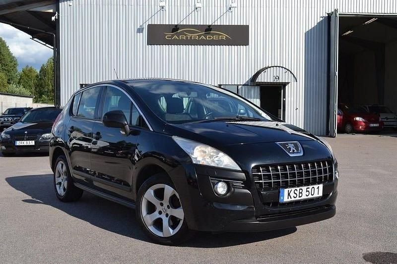 Svart Begagnad 2010 Peugeot 3008 Kombi | 33 900 kr (Bra pris) - Bild 1/4