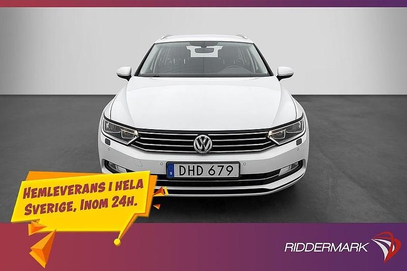 Begagnad VW Passat 150 HK (110 kW) 2018 Vit Kombi