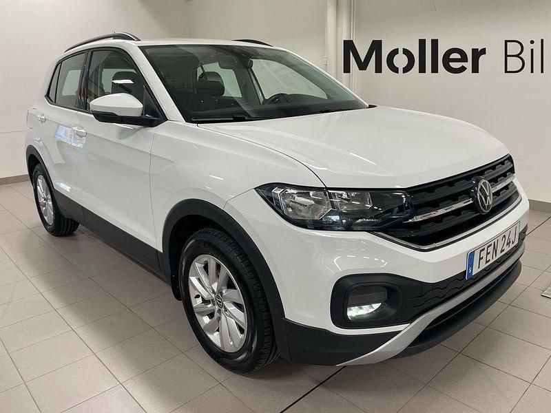 Vit (pure white) Begagnad 2023 VW T-Cross R SUV | 199 000 kr (Marknadspris) - Bild 1/4