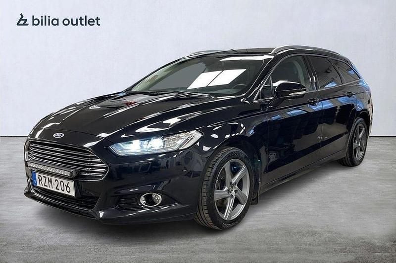 Svart Begagnad 2014 Ford Mondeo Titanium Kombi | 124 900 kr (Marknadspris) - Bild 1/4