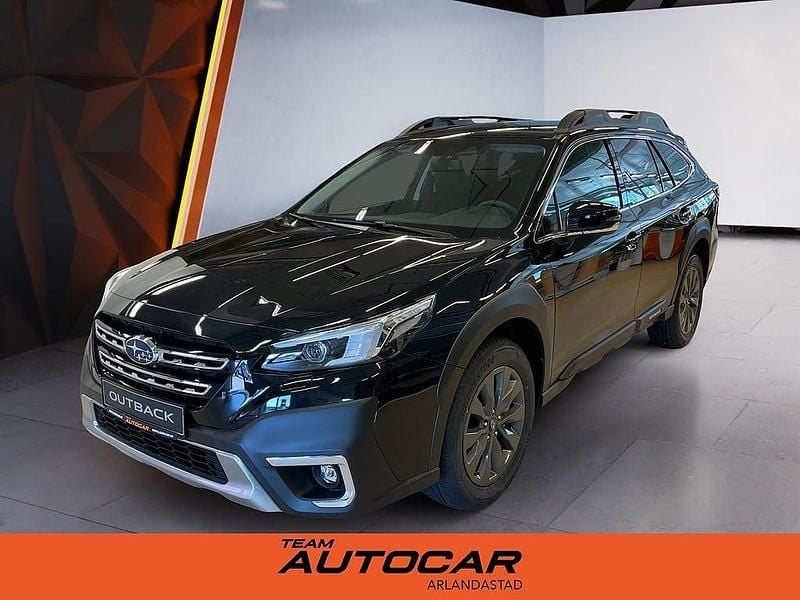 Svart Ny 2025 Subaru Outback Kombi | 459 800 kr - Bild 1/4