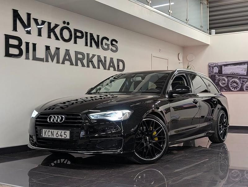 Svart Begagnad 2015 Audi A6 Sport Kombi | 184 900 kr (Marknadspris) - Bild 1/4