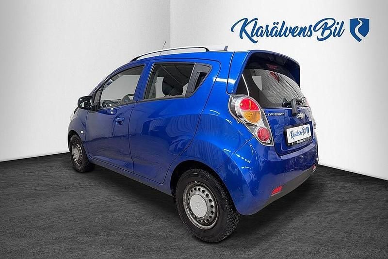 Begagnad Chevrolet Spark 68 HK (50 kW) 2012 Blå Halvkombi