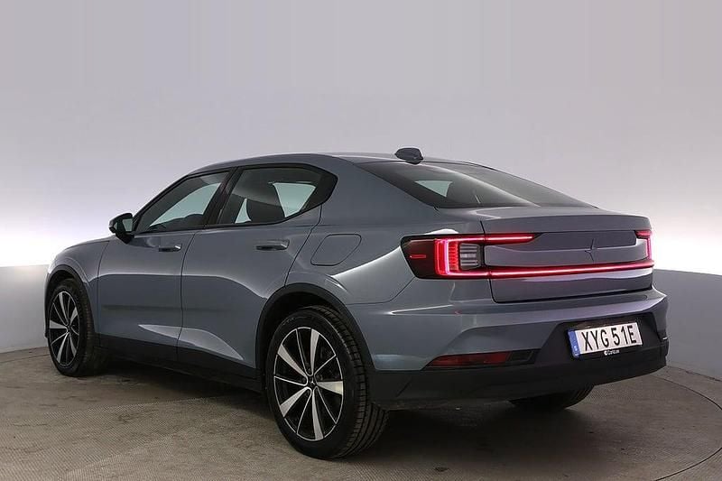 Begagnad Polestar 2 Long Range Single Motor 219 kW (299 HK) 2021 Grå Halvkombi