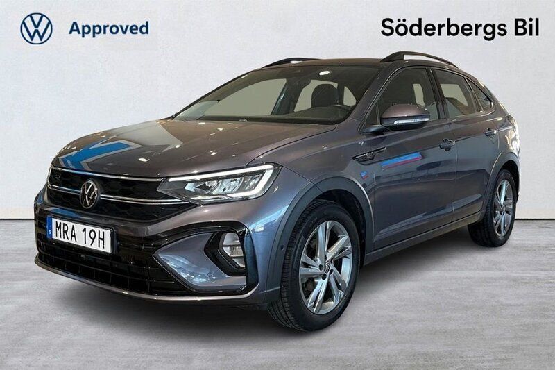Grå Begagnad 2023 VW Taigo R-line SUV | 239 500 kr (Marknadspris) - Bild 1/4