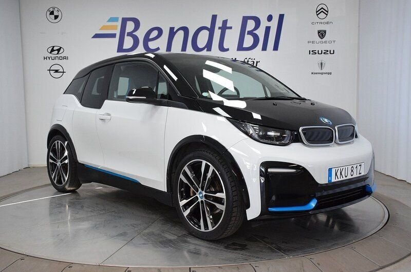 Vit Begagnad 2021 BMW i3 Comfort Edition Halvkombi | 239 500 kr (Marknadspris) - Bild 1/3