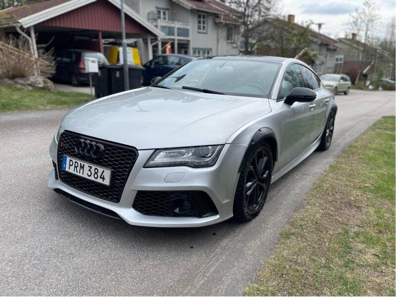 Silver Begagnad 2012 Audi A7 Sportback S-Line Halvkombi | 175 000 kr (Dyr) - Bild 1/4