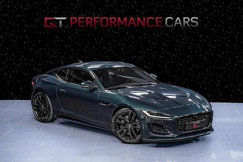 Grön Begagnad 2024 Jaguar F-Type R-Dynamic Sportkupé | 549 900 kr - Bild 1/3