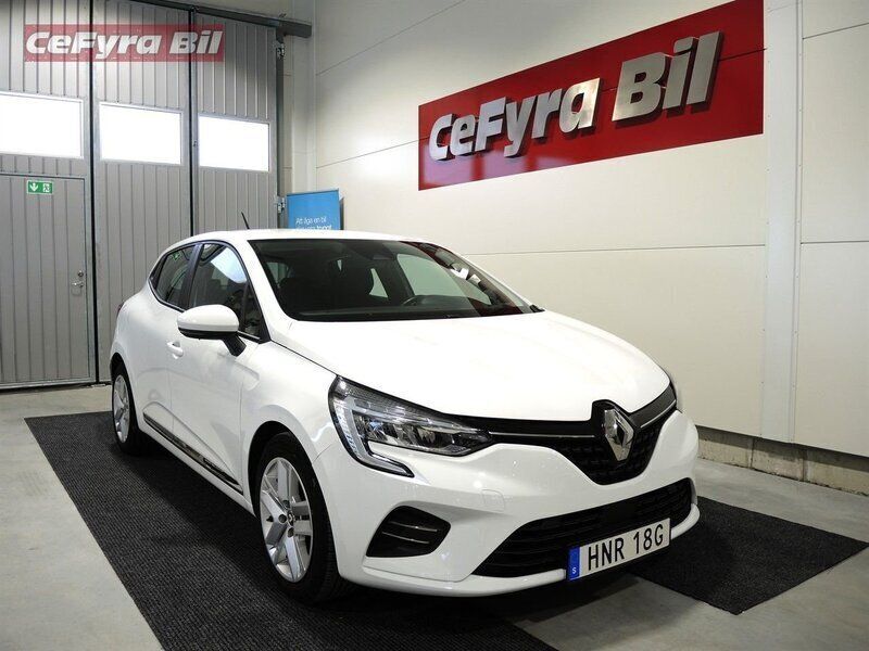 Vit Begagnad 2020 Renault Clio V Halvkombi | 126 900 kr - Bild 1/4