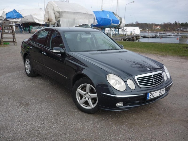 Såld Mercedes E320 CDI, begagnad 2004, 21 500 mil i Västervik
