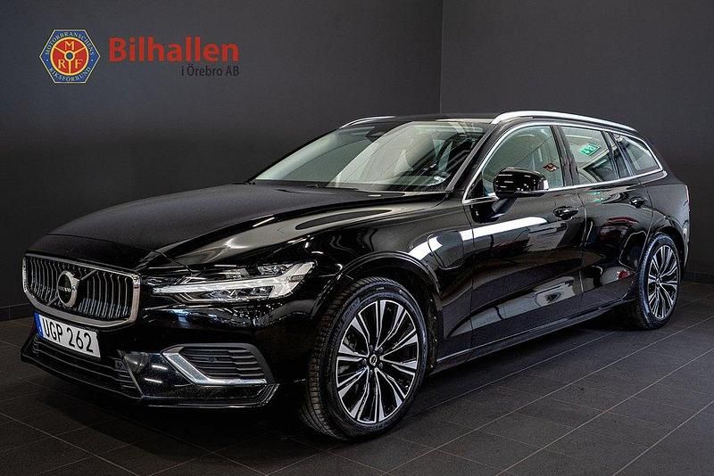 Svart Begagnad 2021 Volvo V60 Inscription Kombi | 304 900 kr (Marknadspris) - Bild 1/4