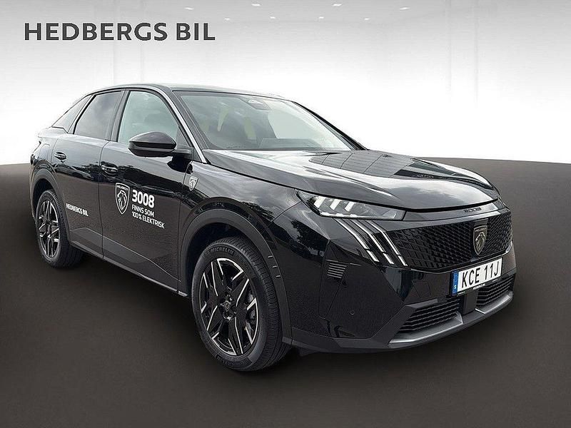 Svart Ny 2025 Peugeot 3008 GT SUV | 379 900 kr (Marknadspris) - Bild 1/4
