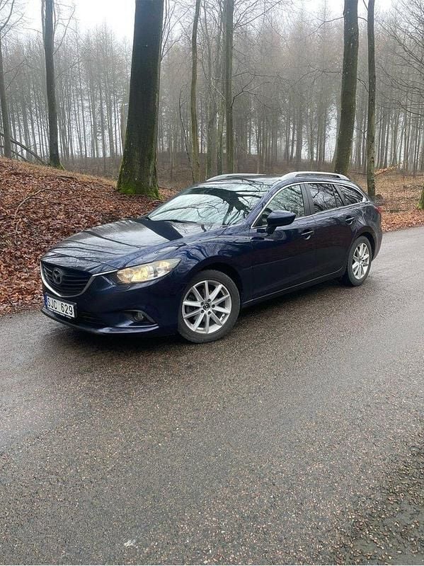 Blå Begagnad 2013 Mazda 6 Kombi | 60 000 kr (Bra pris) - Bild 1/4