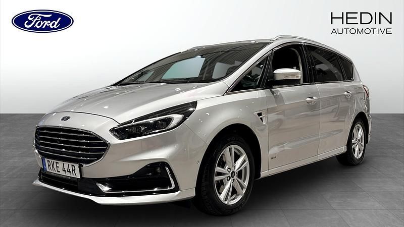 Grå (silver) Begagnad 2020 Ford S-MAX S Minibuss | 300 000 kr (Lite dyr) - Bild 1/4