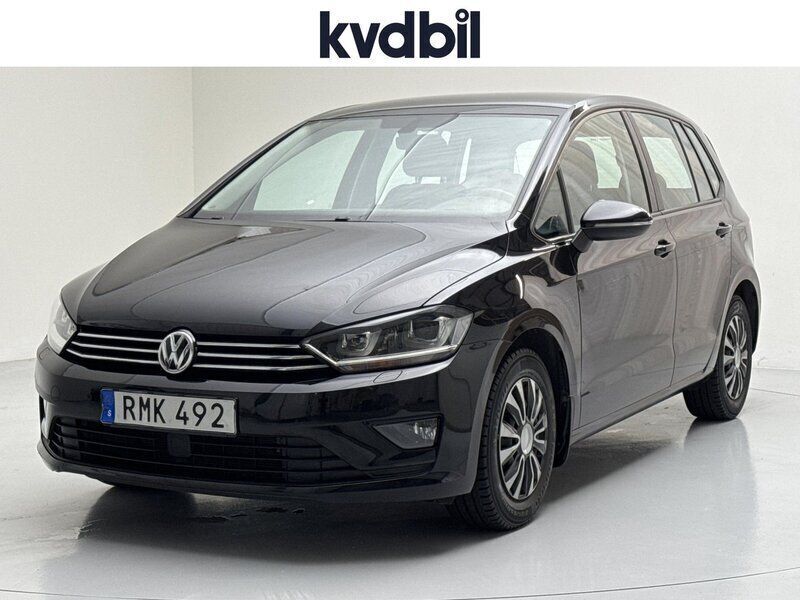 Svart (svart metallic) Begagnad 2018 VW Golf VII Halvkombi | 154 800 kr (Bra pris) - Bild 1/3