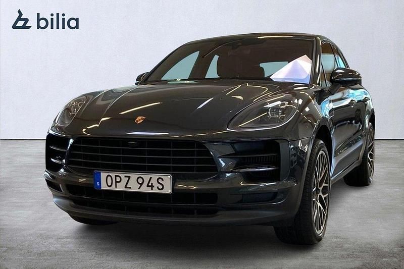 Mörkgrå Begagnad 2021 Porsche Macan S SUV | 629 000 kr (Superpris) - Bild 1/4