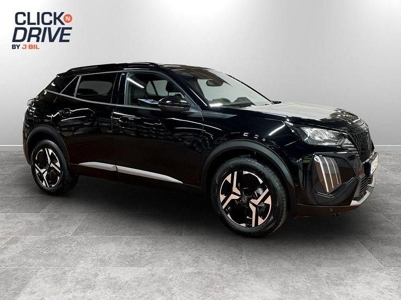 Svart Begagnad 2025 Peugeot 2008 Allure SUV | 269 000 kr (Marknadspris) - Bild 1/4